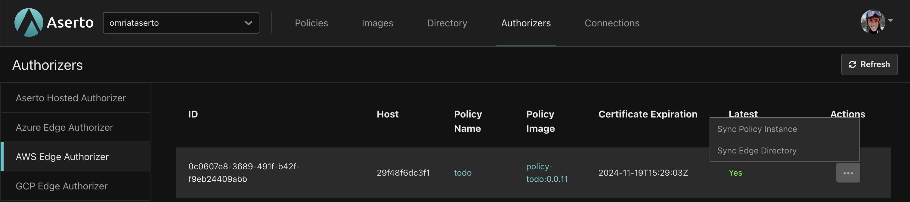 control plane commands